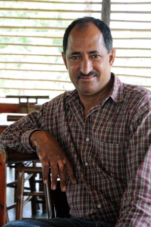 Esteban Polanco is the father of five boys. By Elián Castillo