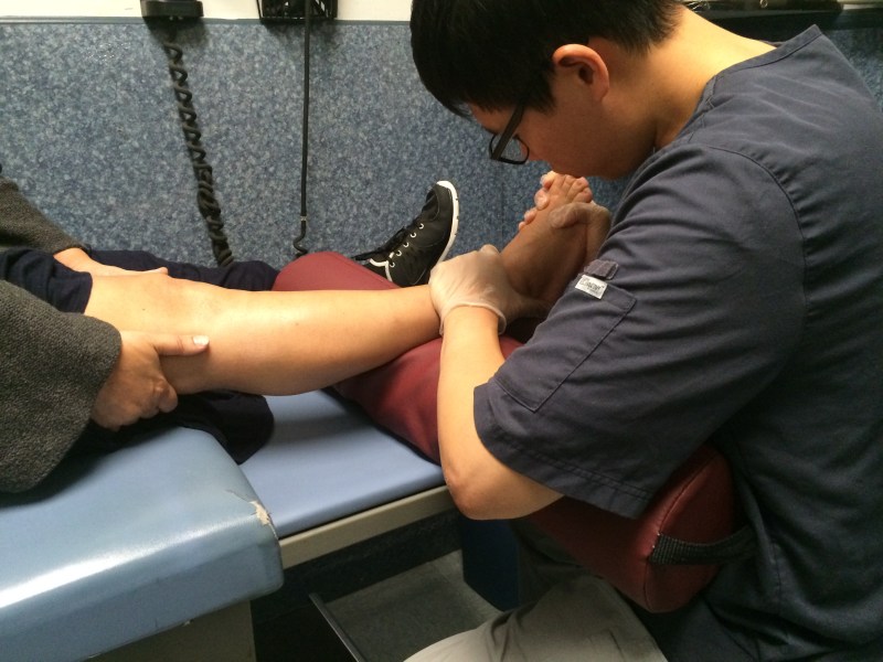 Terapia física para los músculos