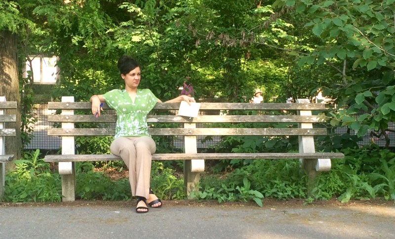 Jesenia De Moya C en Parque de Nueva York