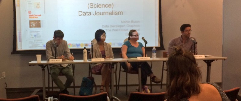 From left to right: Martin, Jue, Olga and Aleszu.